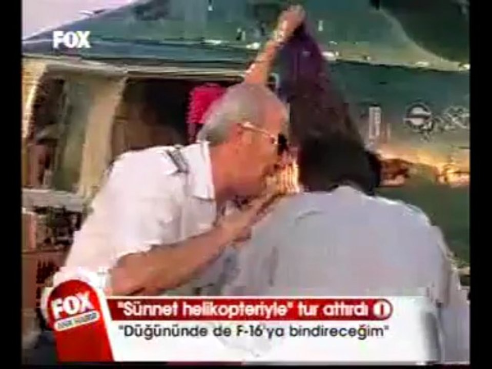 FOX ANA HABER TAHSİN DENGİZİN HELİKOPTERLİ SÜNNET DÜĞÜNÜ