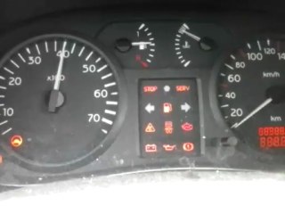 Test Clio II (Tableau de bord)