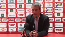 Conférence de presse Le Mans FC - Tours FC : Denis ZANKO (LEMANS) - Bernard BLAQUART (TOURS) - saison 2012/2013