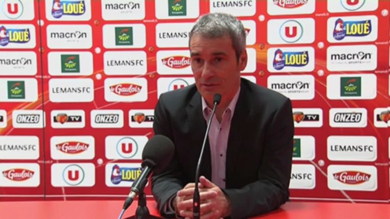 Conférence de presse Le Mans FC - Tours FC : Denis ZANKO (LEMANS) - Bernard BLAQUART (TOURS) - saison 2012/2013