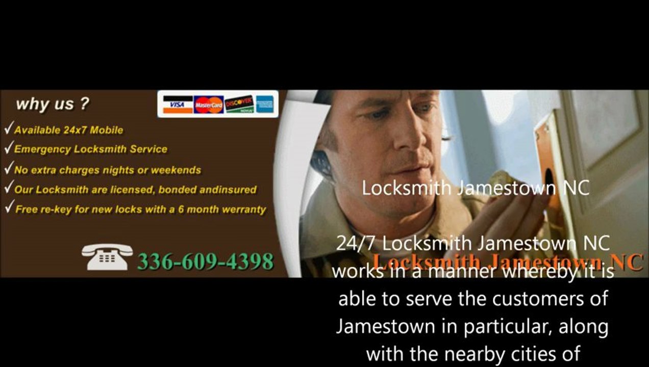 Locksmith Jamestown NC | Jamestown nc Locksmith