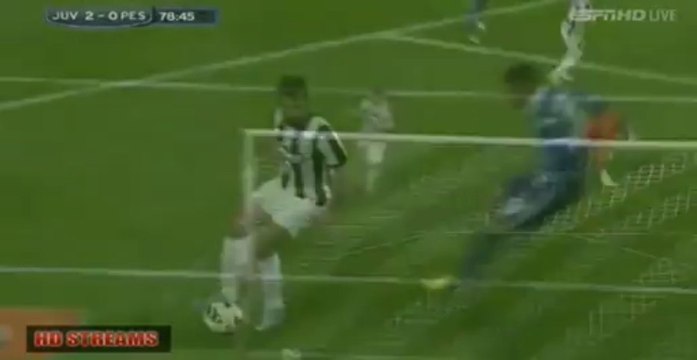 Juventus vs Pescara 2:0 Vucinic
