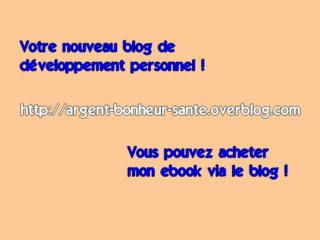 Argent, bonheur, santé