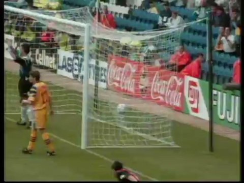1996 (June 18) Spain 2-Romania 1 (European Championship)