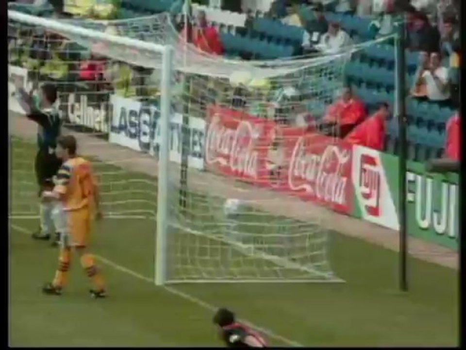 1996 (June 18) Spain 2-Romania 1 (European Championship)