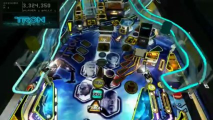 Tron Legacy Pinball - Future Pinball