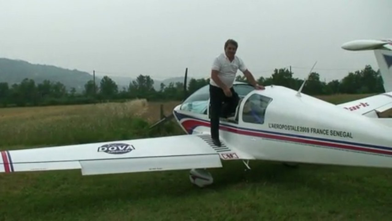 De Béziers à la Sicile en Avion ULM Skylark