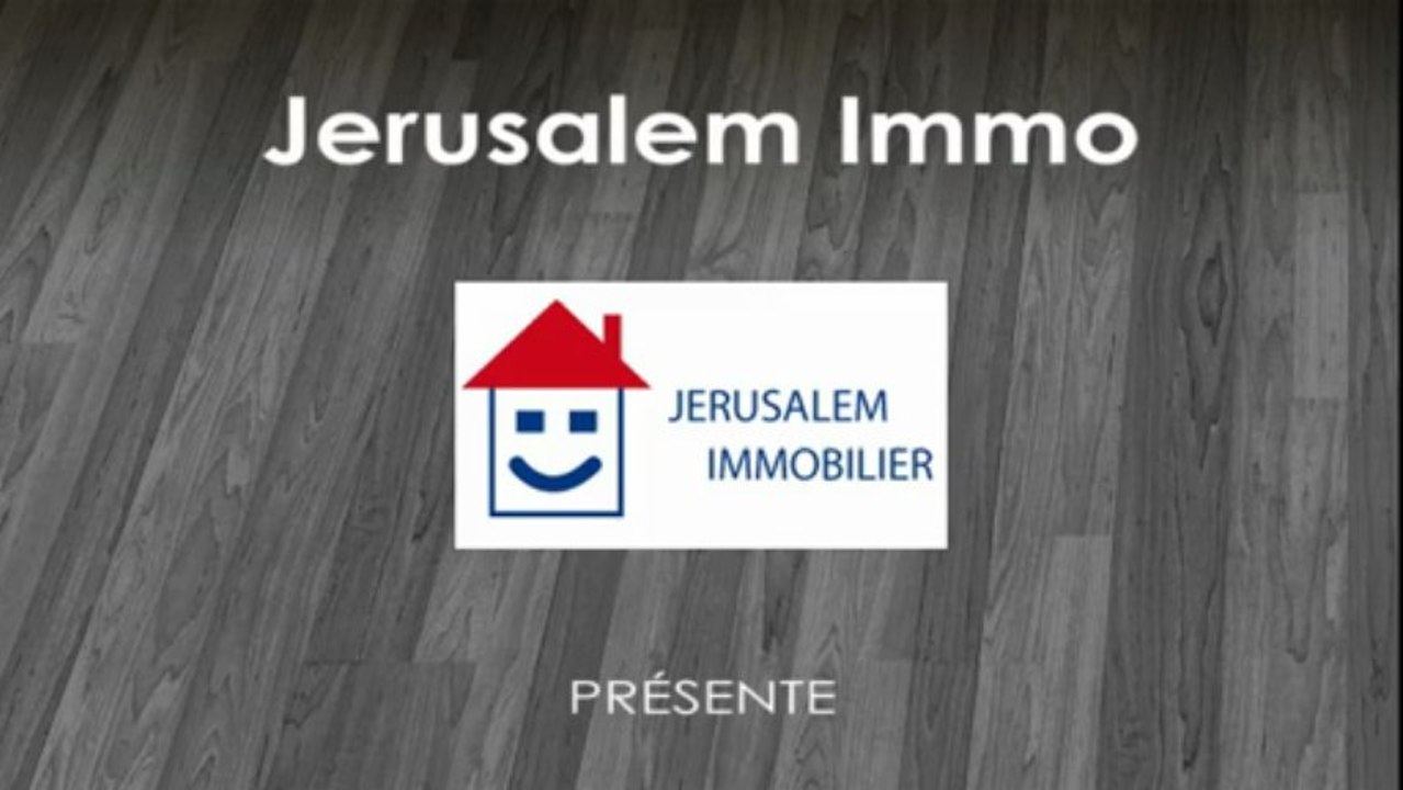 A vendre adorable rez-de-jardin dans immeuble récent à Arnona, Jérusalem Immobilier