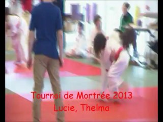 Tournoi de Mortree 2013 Lucie, Thelma