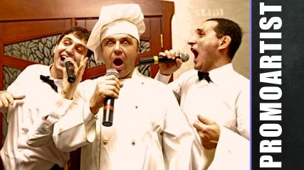 Banquet show Singing waiters - Italiano