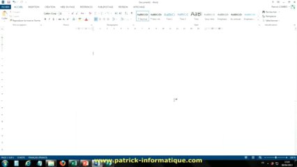 Tuto Word 2013 - Créer et insérer une capture écran - Extrait
