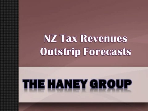 NZ Tax Revenues Outstrip Forecasts