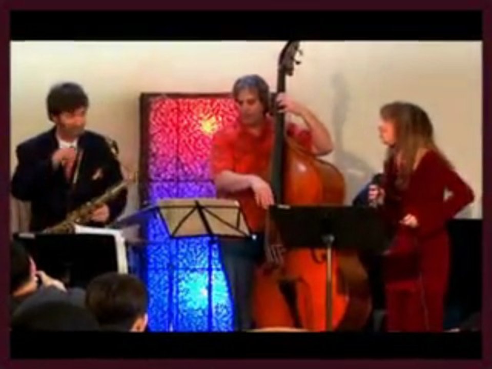 "Brazil" Karla Downey sings with jazz lounge band Identity Thieves