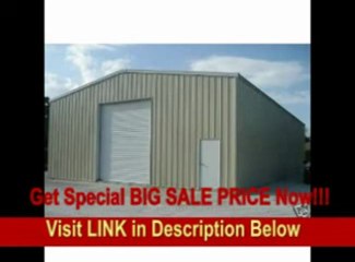 [SPECIAL DISCOUNT] Duro Steel 30x50x12 Metal Building Kit Residential Dream Garage Home Workshop