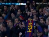 Retour et ovation Abidal du Barça