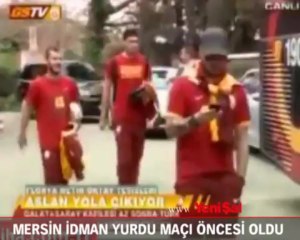 Mersin İdman Yurdu maçı öncesi oldu