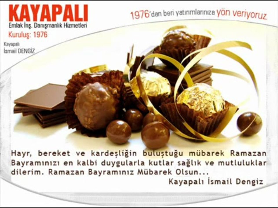 Kayapalı İsmail DENGİZ Ramazan Bayramı