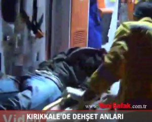 Kırıkkale'de dehşet anları