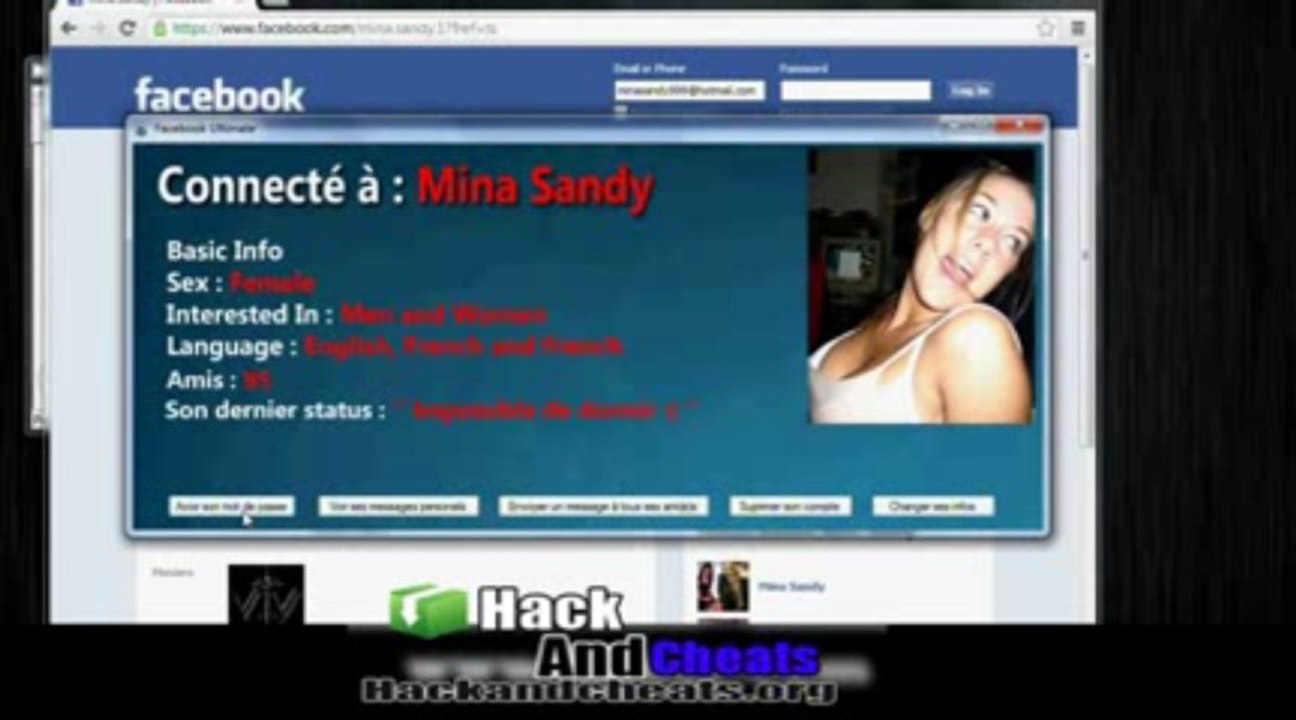 Comment Pirater Un Compte Facebook [Français] 2013