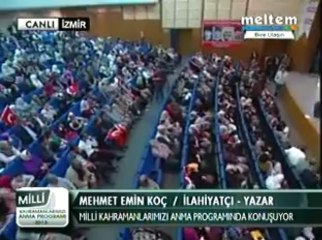 Meltem Tv M. Emin Koç İzmir Konferansı 06,04,2013