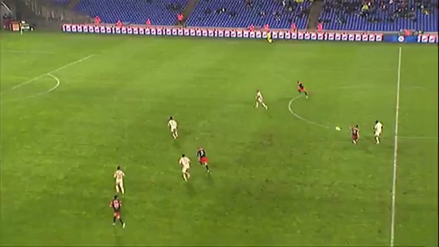 But Younes BELHANDA (86ème) - Montpellier Hérault SC - Valenciennes FC (3-1) - saison 2012/2013