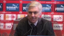 Conférence de presse Stade Rennais FC - Paris Saint-Germain : Frédéric  ANTONETTI (SRFC) - Carlo ANCELOTTI (PSG) - saison 2012/2013