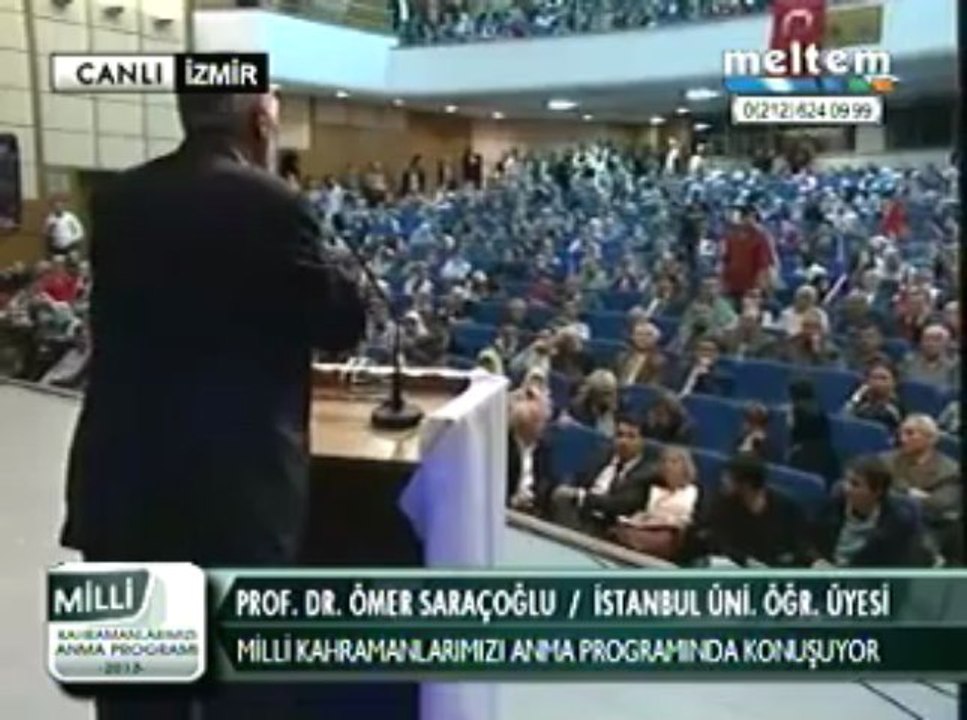 Meltem Tv Ömer Saraçoğlu İzmir Konferansı 06,04,2013