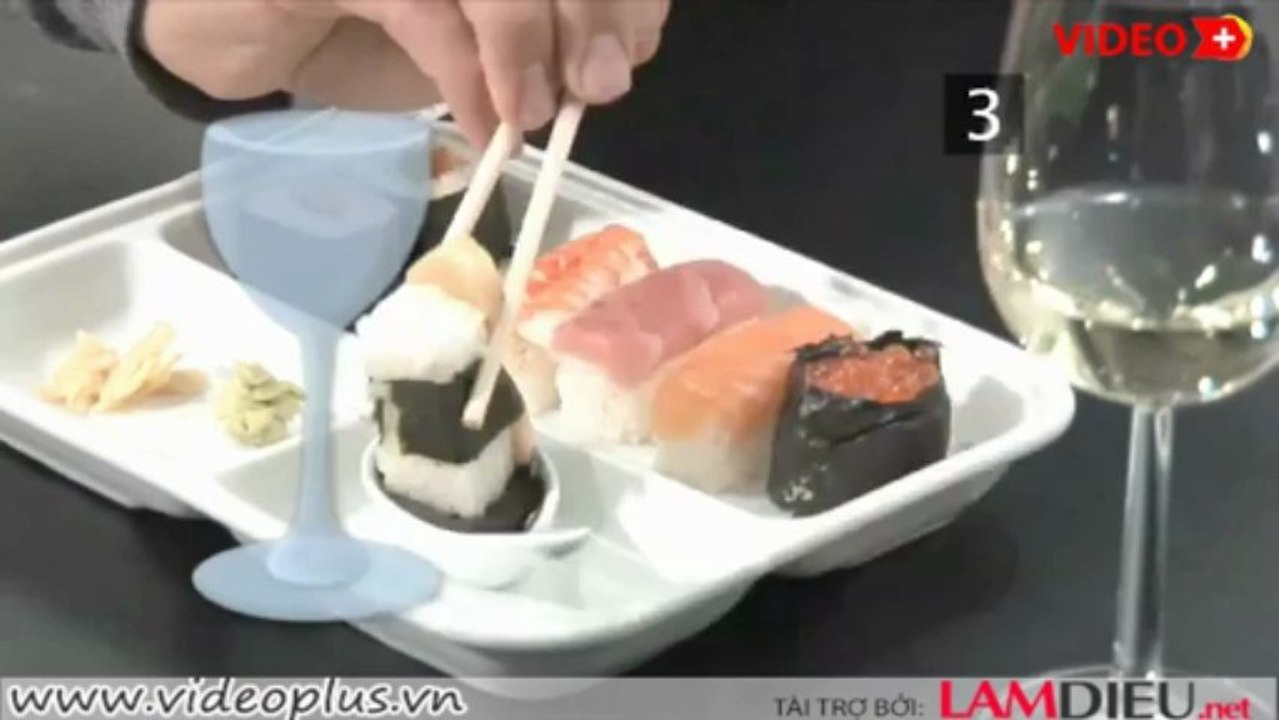 Chon lai ruou phu hop voi mon sushi