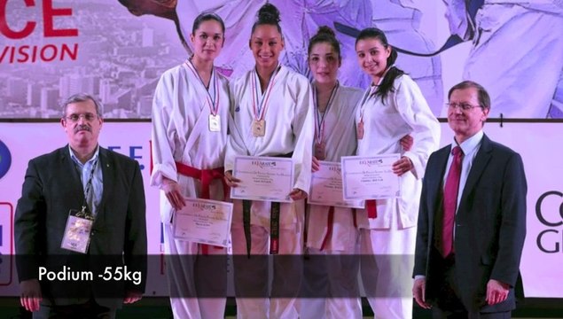 Podiums individuels - Championnats de France Combat 1ère division 2013