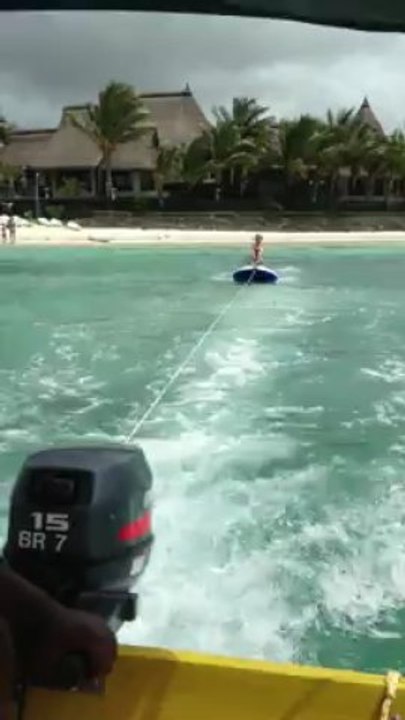 Flolud Loulou ski nautique Maurice 2013