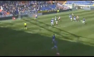 Sampdoria 0-1 Palermo (Gol de von Bergen) SERIE A