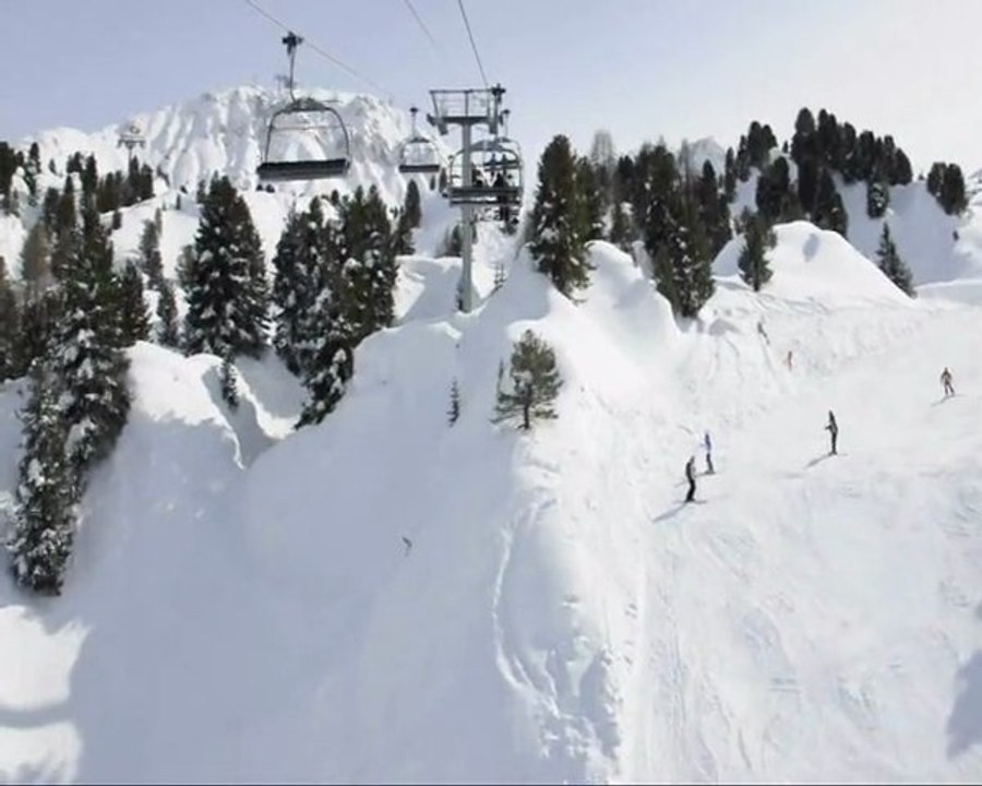 Télésiège à la Plagne