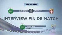 Interview de fin de match : AS Saint-Etienne - Evian TG FC - saison 2012/2013