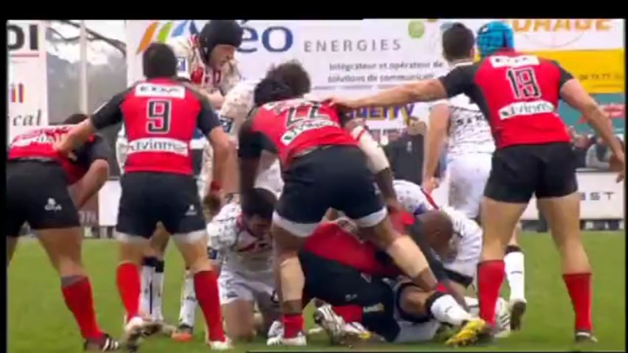 Oyonnax-Lyon : 23-20 - J26 - Saison 2012-2013