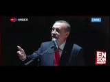 Başbakan Erdoğan konuşması sırasında ayağa kalkan bir vatandaşın şiir okuması güldürdü