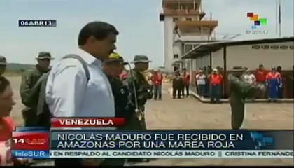 Maduro reitera que el 14A están en juego dos modelos de país