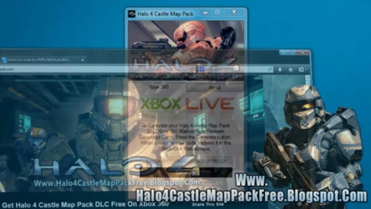 Halo 4 Castle Map Pack DLC Free Giveaway