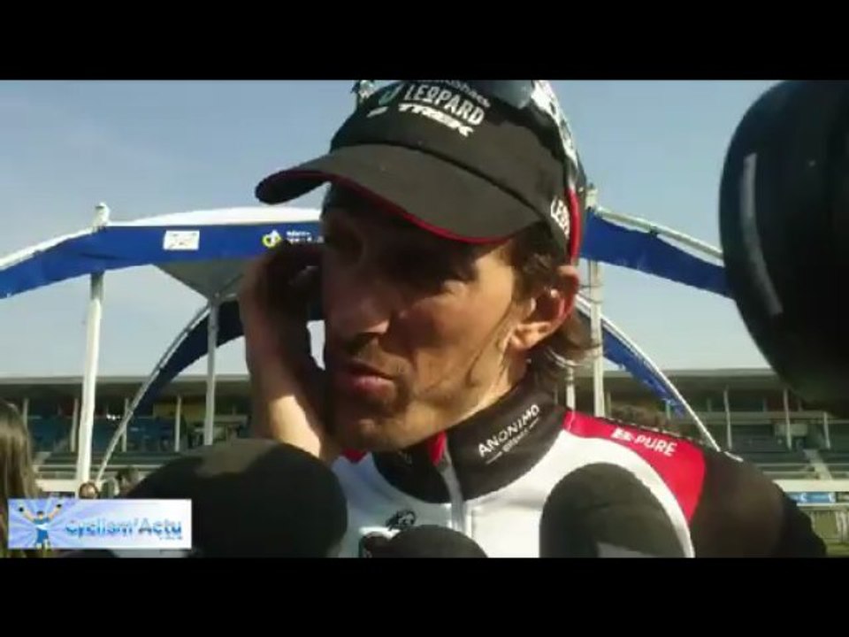 Paris-Roubaix Fabian Cancellara : "C'était vraiment spécial, extraordinaire"