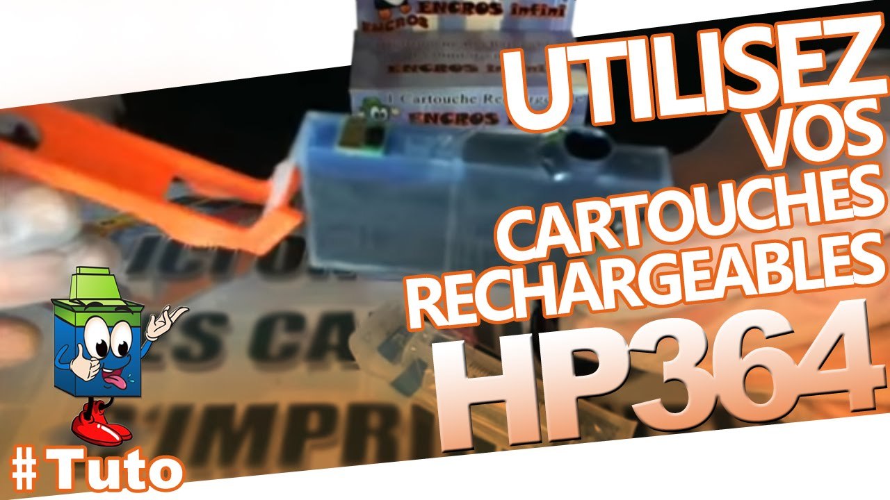 Utiliser une cartouche HP 364 rechargeable