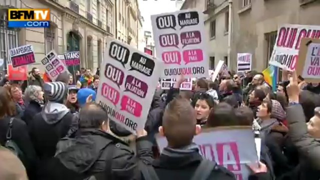 7 jours BFM: Les gays face aux manifs - 06/04