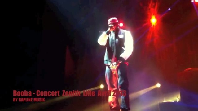 BOOBA - LIVE ZENITH LILLE CONCERT INTEGRALE AVRIL 2013