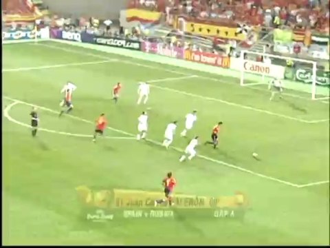 2004 (June 12) Spain 1-Russia 0 (European Championship)