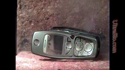 Call Me The slow motion exploding cell phone