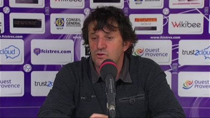 Istres - Laval : La réaction du coach