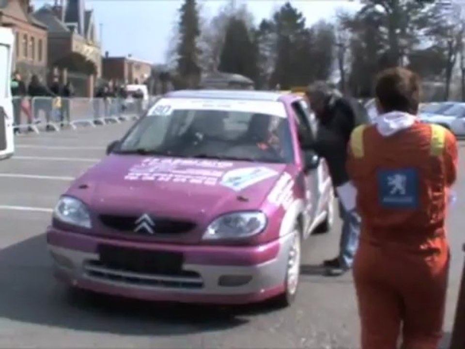 Rallye de Vervins 2013 : interview du seul équipage féminin engagé