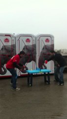 Mondial Ping Montpellier - La tournante des éléphants aux WC