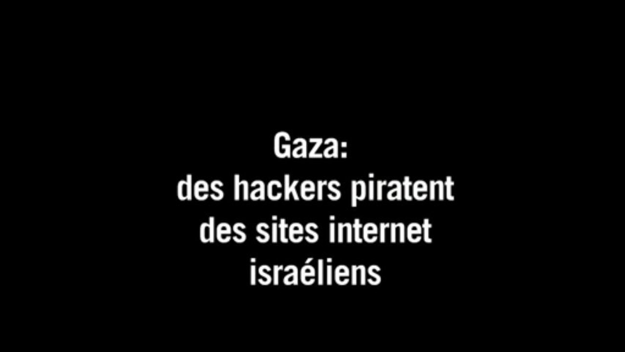 Gaza: des hackers piratent des sites internet israéliens
