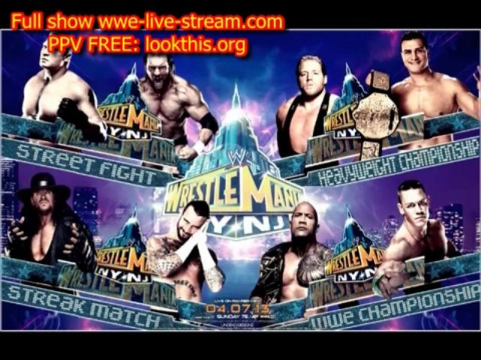 Wrestlemania XXIX Highlights