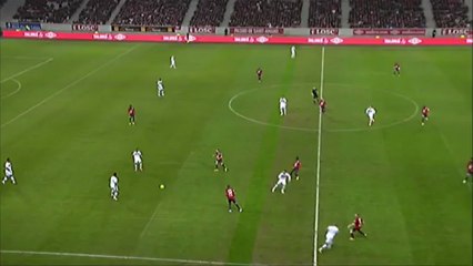 But Ronny RODELIN (53ème) - LOSC Lille - FC Lorient (5-0) - saison 2012/2013