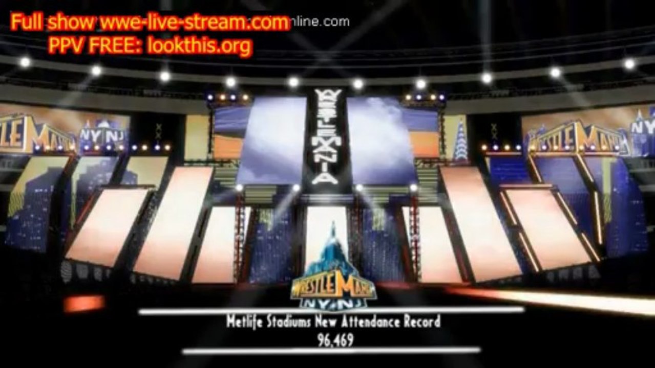 Triple H vs Brock Lesnar match Wrestlemania 29